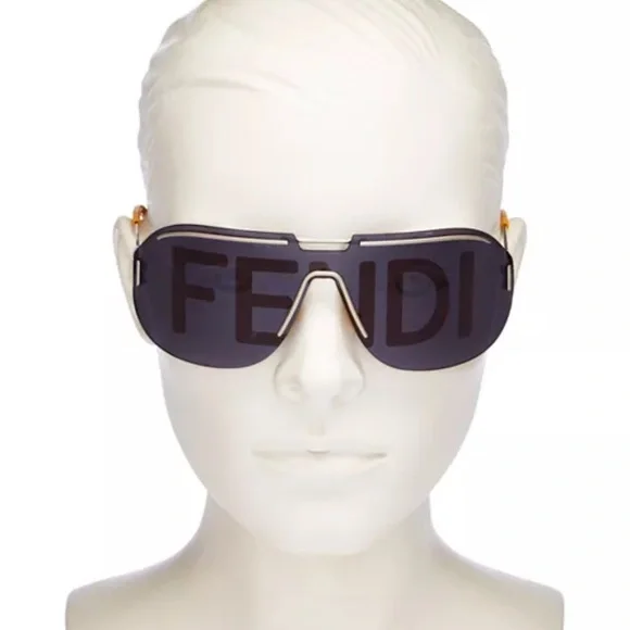 Fendi Cream Textured Hat Hat - Beige | FENDI US main image 3